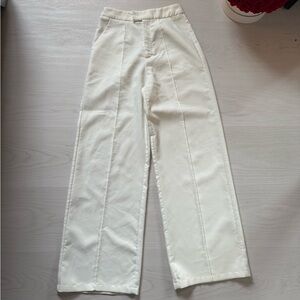 Classy room Pants trousers white office work casual